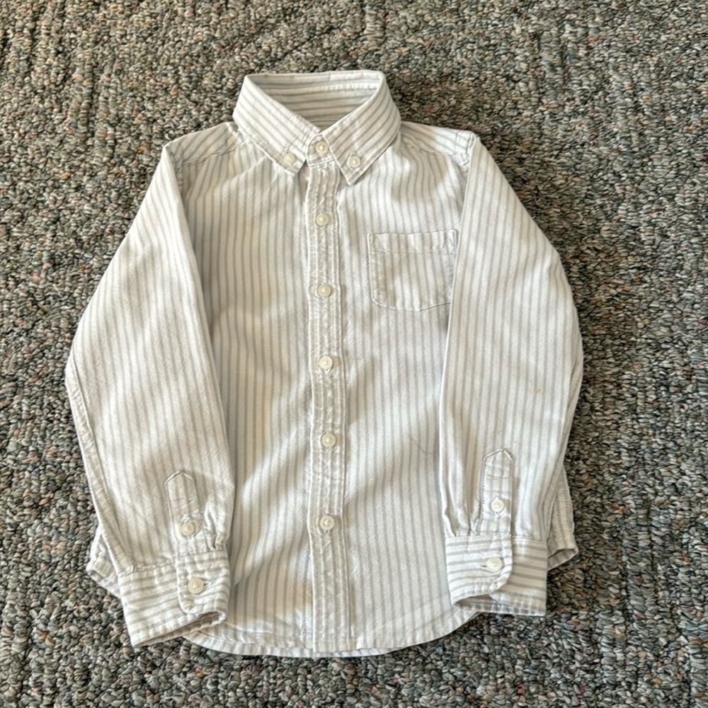 Janie and Jack button down shirt, sz 4